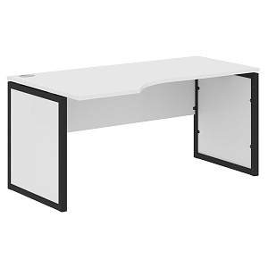Стол эргономичный XTEN-QP XQPCET 169(L), левый, белый/антрацит, 1600х900х750 мм