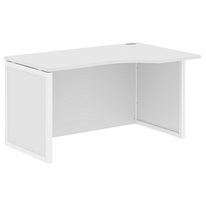 Стол эргономичный XTEN-QP XQPCET 149H(R), правый, белый/белый, 1400х900х750 мм