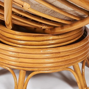 Кресло-качалка PAPASAN с подушкой, honey