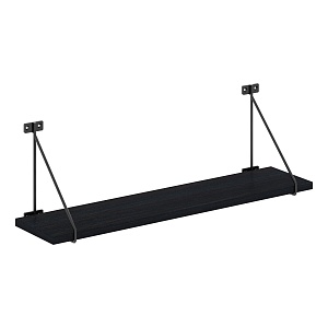Полка с полкодержателями COFFEE SH4-BAR, дуб юкон модерн 660х166х209 COFFEE, 660х166х209 мм
