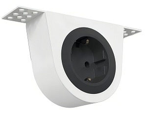 Крепление для установки 1 розетки Powerdot MINI, белый