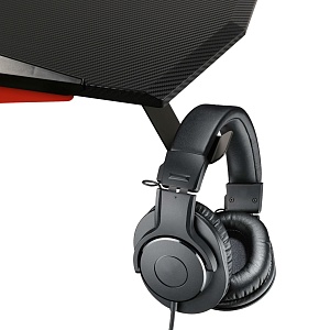 Игровой компьютерный стол SKILLL CTG-003, черный/красный, 1200х600х750 мм