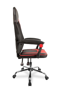 Игровое кресло College CLG-802 LXH черный/красный