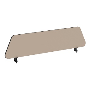 Экран USTO UBP 1330, мокачино/черный, 1360х16х300 мм