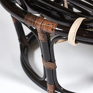 Кресло PAPASAN с подушкой, аntique brown