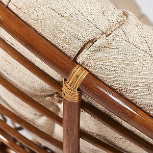 Кресло-качалка PAPASAN с подушкой, рecan