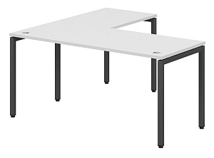 Стол угловой XTEN-S 160x150,  белый/антрацит