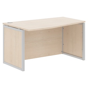 Стол эргономичный XTEN-QP XQPCT 149H(L), левый, бук тиара/алюминий, 1400х900х750 мм