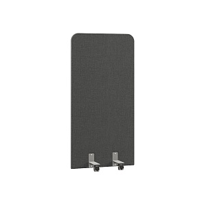 Акустическая перегородка на роликовых опорах RAND RA.R-80/160, графит, 800х28х1600 мм
