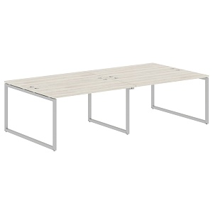 Бенч-система XTEN-Q XQWST 2814, сосна эдмонт/алюминий, 2806х1406х750 мм