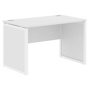 Стол рабочий XTEN-QP XQPST 127, белый/белый, 1200х700х750 мм