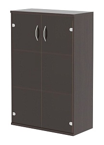 Шкаф средний IMAGO СТ-2.4, венге магия, 770х365х1200 мм