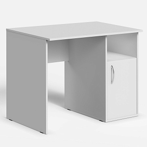 Стол компьютерный CD.1059 COMP 100x60 см, Белый