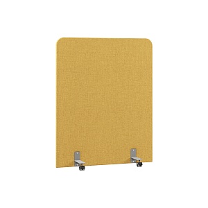 Акустическая перегородка на роликовых опорах RAND RA.R-120/150, желтый, 1200х28х1500 мм