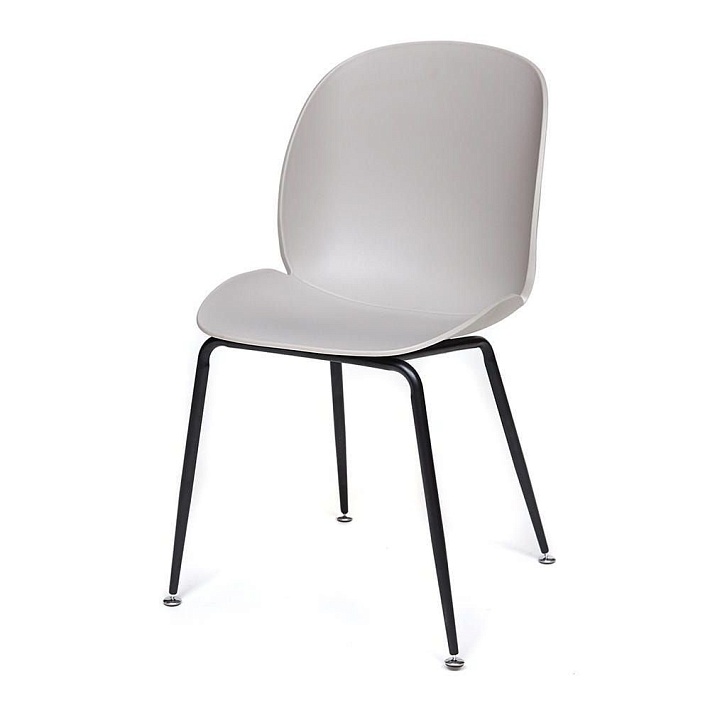Стул Beetle Chair, металл/пластик серый