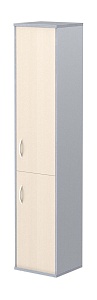 Шкаф комбинированный IMAGO СУ-1.3(R), правый, клен/металлик, 406х365х1975 мм