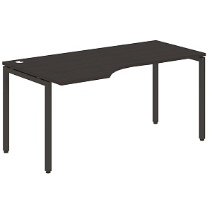 Стол эргономичный XTEN-S XSCET 169(L), левый, дуб юкон модерн/антрацит, 1600х0х750 мм