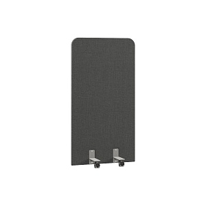 Акустическая перегородка на роликовых опорах RAND RA.R-80/150, графит, 800х28х1500 мм