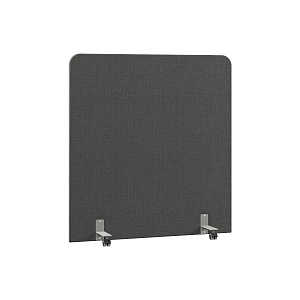 Акустическая перегородка на роликовых опорах RAND RA.R-140/150, графит, 1400х28х1500 мм