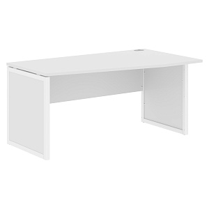 Стол эргономичный XTEN-QP XQPCT 169(R), правый, белый/белый, 1600х900х750 мм