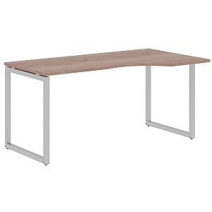 Стол эргономичный XTEN-Q XQCET 169(R), правый, дуб сонома/алюминий, 1600х900х750 мм