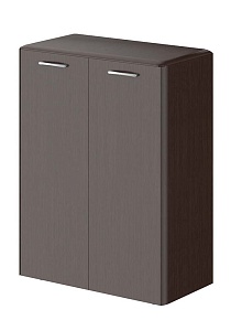 Шкаф средний DIONI DMC 85.1, венге магия, 892х450х1185 мм