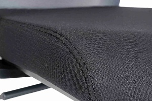 Офисное кресло College CLG-429 MBN-B черный/серый