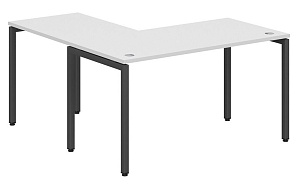 Стол угловой XTEN-S 140x150,  белый/антрацит