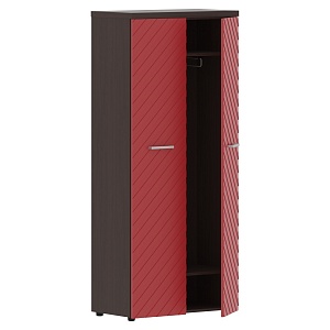 Гардероб TORR LUX TLCW 85, красный/венге магия z, 856х450х1968 мм