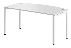 Стол рабочий XTEN-S 160x87,  белый/белый