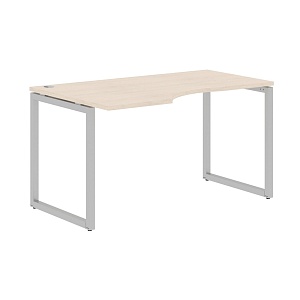Стол эргономичный XTEN-Q XQCET 149(L), левый, бук тиара/алюминий, 1400х900х750 мм