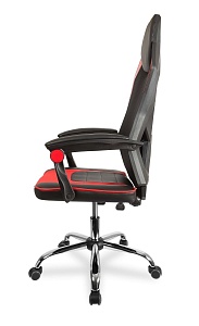 Игровое кресло College CLG-802 LXH черный/красный