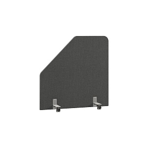 Акустическая перегородка на роликовых опорах RAND RA.S.R-120/120, графит, 1200х28х1200 мм