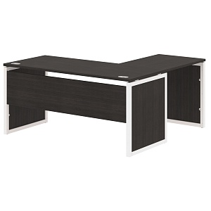Стол угловой XTEN-QP XQPCT 1615, дуб юкон модерн/белый, 1600х1500х750 мм
