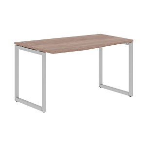 Стол эргономичный XTEN-Q XQCT 149(L), левый, дуб сонома/алюминий, 1400х900х750 мм