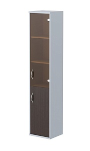 Шкаф комбинированный IMAGO СУ-1.2(R), венге магия/металлик, хх мм