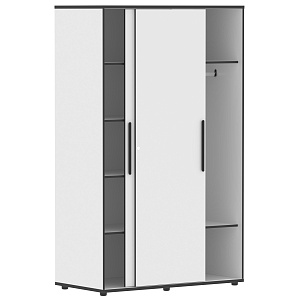 Шкаф-купе USTO UHCS 1260, белый, 1200х600х1975 мм