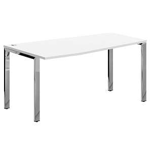Стол эргономичный XTEN GLOSS XGCT 169(L), левый.1, белый, 1600х900х750 мм