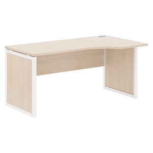 Стол эргономичный XTEN-QP XQPCET 169(R), правый, бук тиара/белый, 1600х900х750 мм