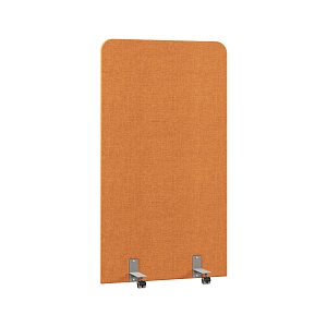 Акустическая перегородка на роликовых опорах RAND Acoustic RA.R-100/180, оранжевый, 1000х28х1800 мм