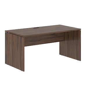 Стол прямой EDIS EDST 1580, дуб денвер темный/мокко, 1560х800х750 мм