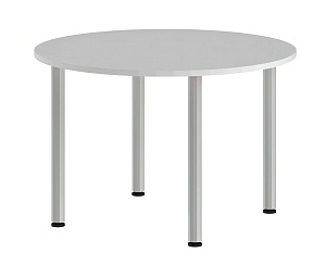 Стол для переговоров XTEN 120x120,  белый