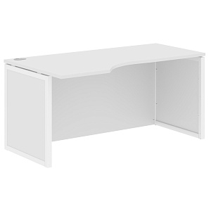 Стол эргономичный XTEN-QP XQPCET 169H(L), левый, белый/белый, 1600х900х750 мм