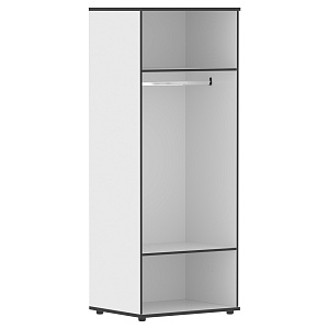 Гардероб USTO UCWS 77, белый, 770х600х1975 мм