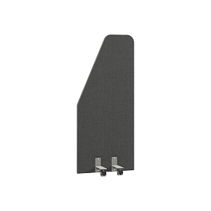 Акустическая перегородка на роликовых опорах RAND RA.S.R-70/160, графит, 700х28х1600 мм