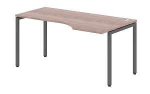 Стол эргономичный XTEN-S XSCET 169(R), правый, дуб сонома/антрацит, 1600х700/900х750 мм