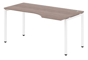 Стол эргономичный XTEN-S XSCET 169(R), правый, дуб сонома/белый, 1600х700/900х750 мм