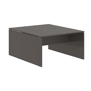 Бенч-система на 2 рабочих места EDIS ED2ST 1380, мокко, 1360х1606х750 мм