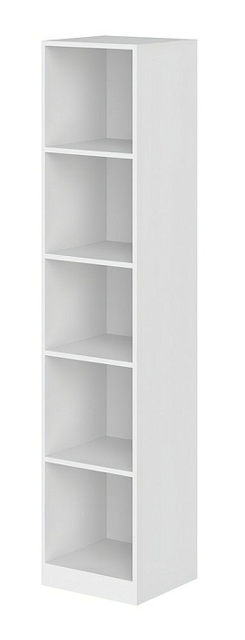 Шкаф комбинированный левый SIMPLE, белый – фото 2