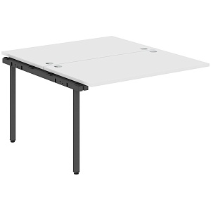 Стол промежуточный XTEN-S 120х141, белый/антрацит